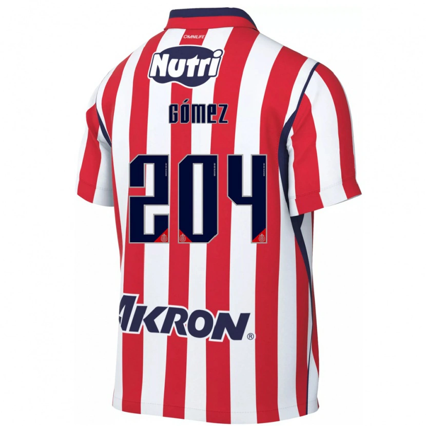 Danxen Heren Luis Gómez #204 Rood Wit Thuisshirt Thuistenue 2026/27 T-Shirt