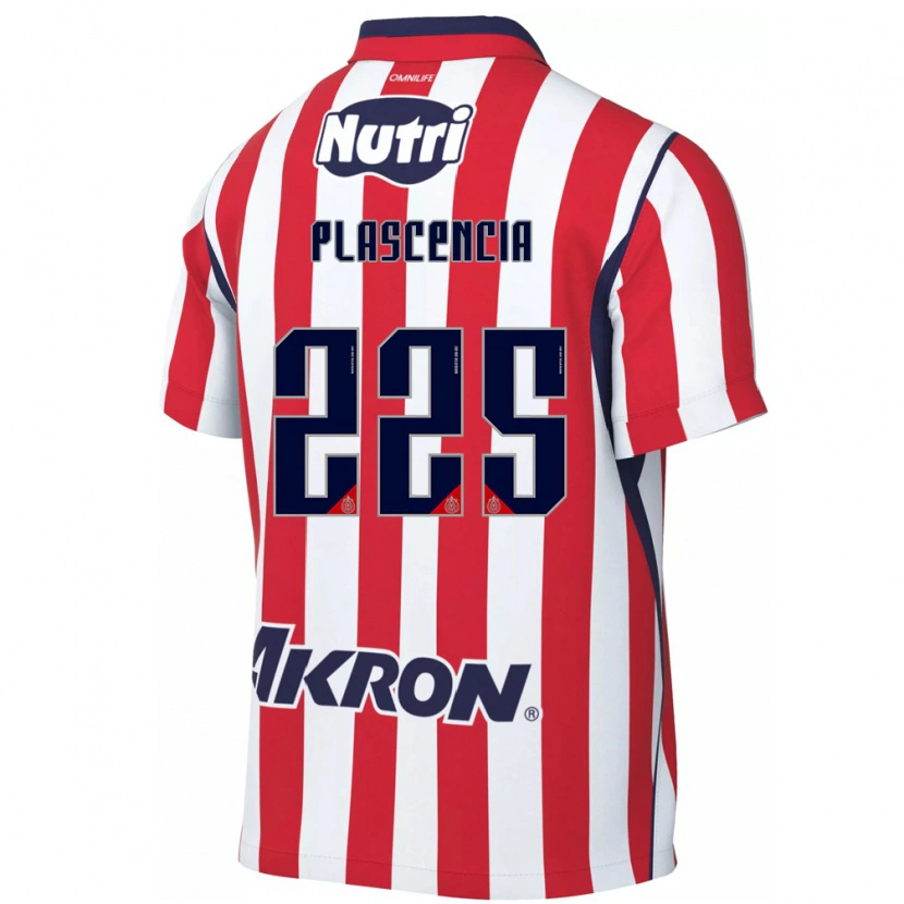 Danxen Heren Osvaldo Plascencia #225 Rood Wit Thuisshirt Thuistenue 2026/27 T-Shirt