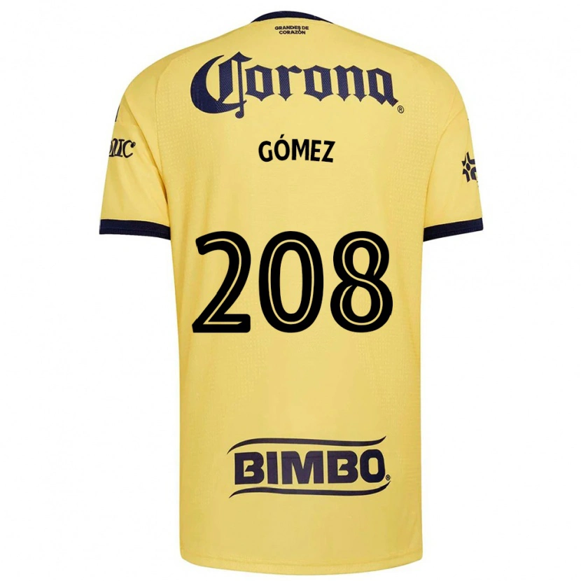 Danxen Heren José Gómez #208 Geel Rood Zwart Thuisshirt Thuistenue 2026/27 T-Shirt