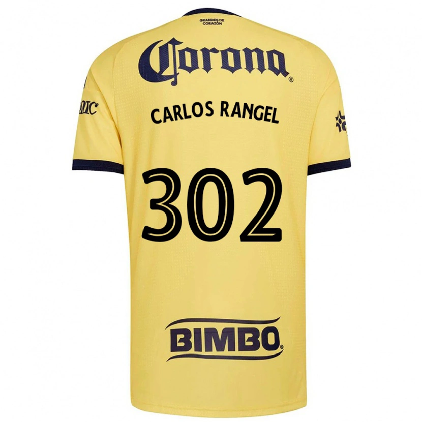 Danxen Heren Juan Carlos Rangel #302 Geel Rood Zwart Thuisshirt Thuistenue 2026/27 T-Shirt