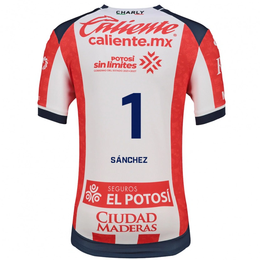 Danxen Heren Andrés Sánchez #1 Rood Wit Zwart Thuisshirt Thuistenue 2026/27 T-Shirt