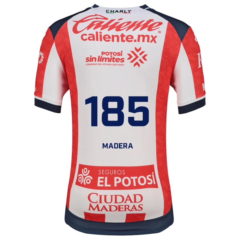 Danxen Heren Héctor Madera #185 Rood Wit Zwart Thuisshirt Thuistenue 2026/27 T-Shirt