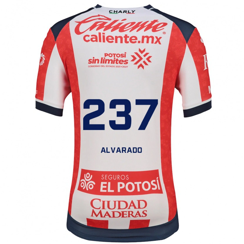 Danxen Heren Luis Alvarado #237 Rood Wit Zwart Thuisshirt Thuistenue 2026/27 T-Shirt