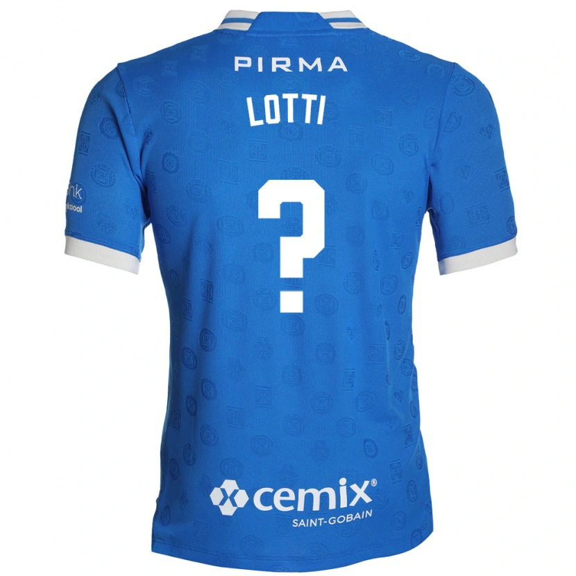 Danxen Heren Augusto Lotti #0 Blauw Wit Rood Thuisshirt Thuistenue 2026/27 T-Shirt