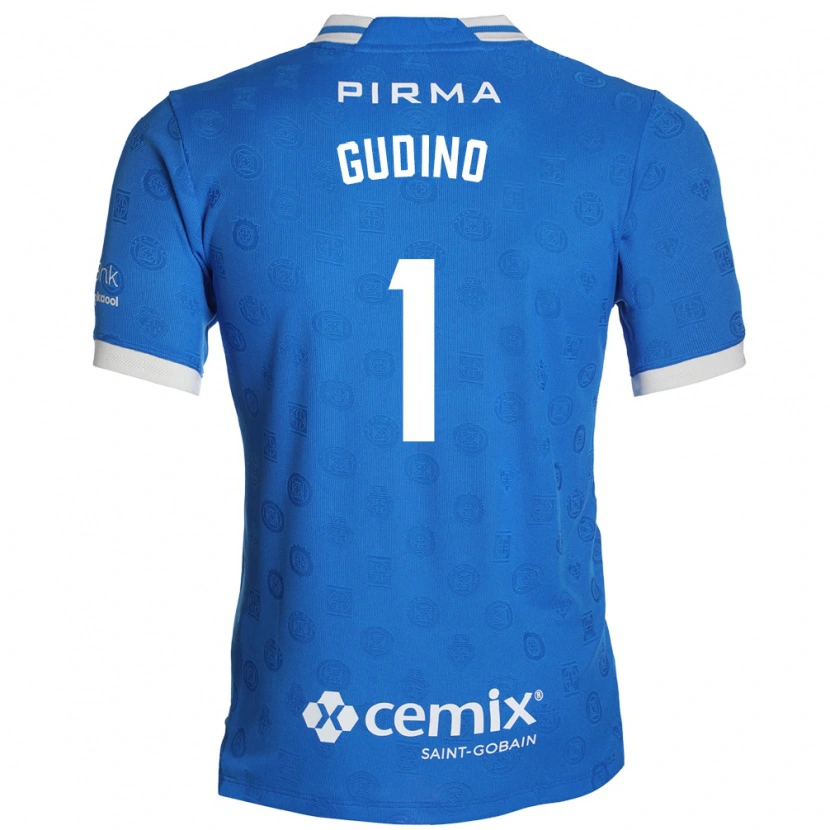 Danxen Heren Andrés Gudiño #1 Blauw Wit Rood Thuisshirt Thuistenue 2026/27 T-Shirt