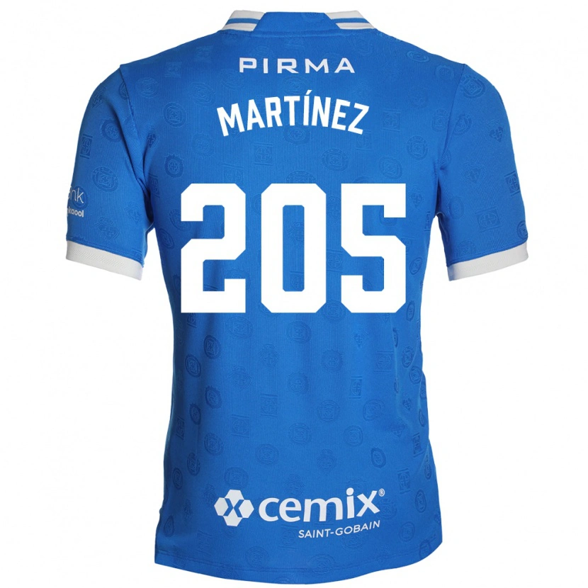Danxen Heren César Martínez #205 Blauw Wit Rood Thuisshirt Thuistenue 2026/27 T-Shirt