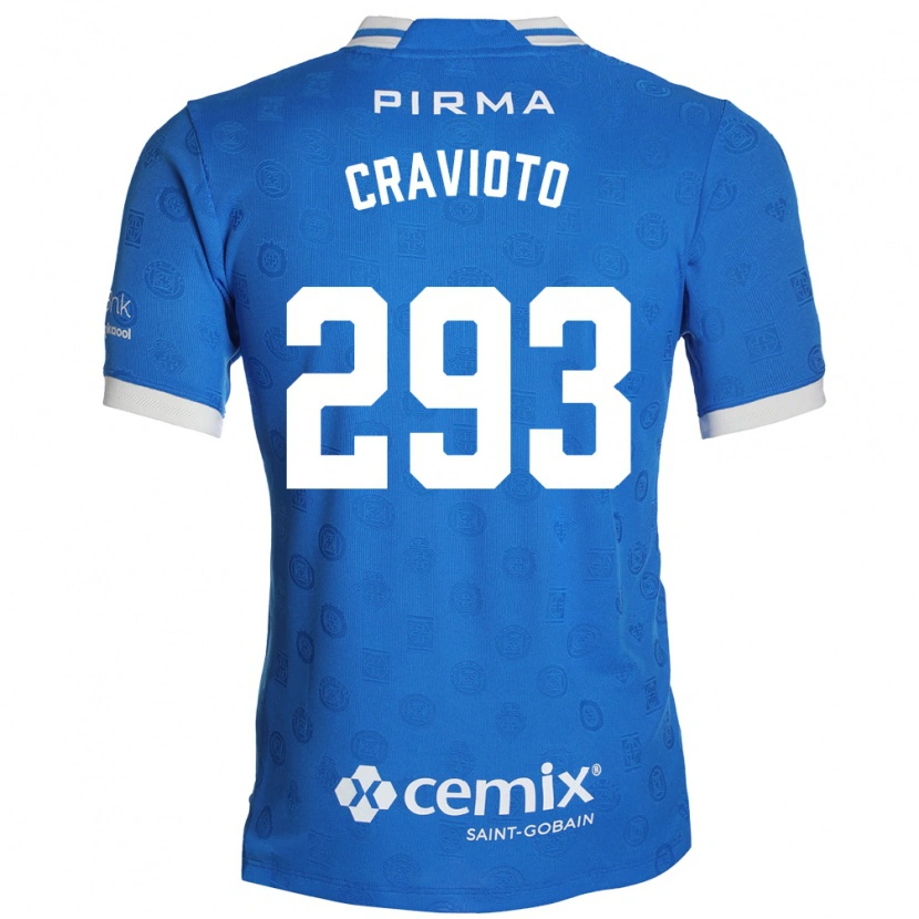 Danxen Heren Aldo Cravioto #293 Blauw Wit Rood Thuisshirt Thuistenue 2026/27 T-Shirt