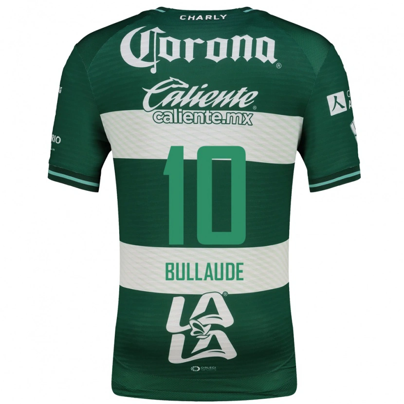 Danxen Heren Ezequiel Bullaude #10 Groen Wit Thuisshirt Thuistenue 2026/27 T-Shirt