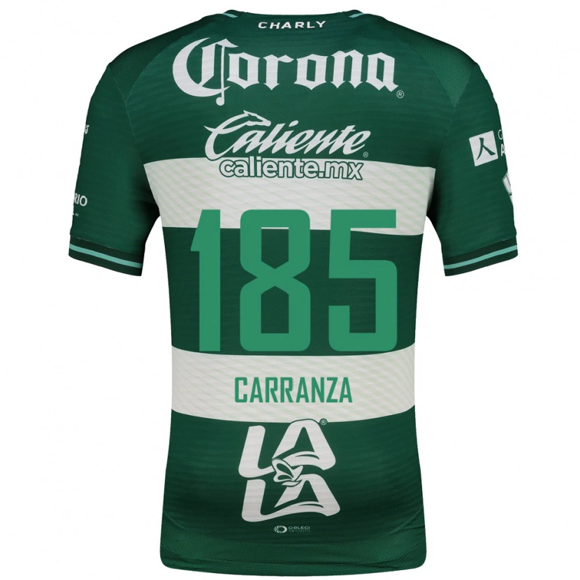 Danxen Heren Héctor Carranza #185 Groen Wit Thuisshirt Thuistenue 2026/27 T-Shirt