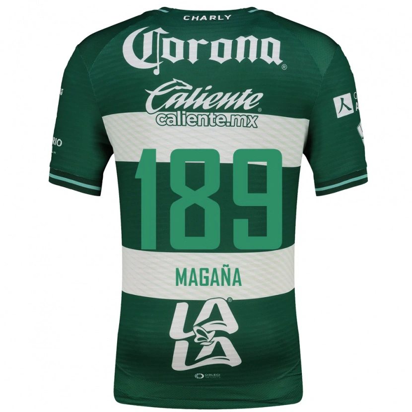 Danxen Heren Emilio Magaña #189 Groen Wit Thuisshirt Thuistenue 2026/27 T-Shirt