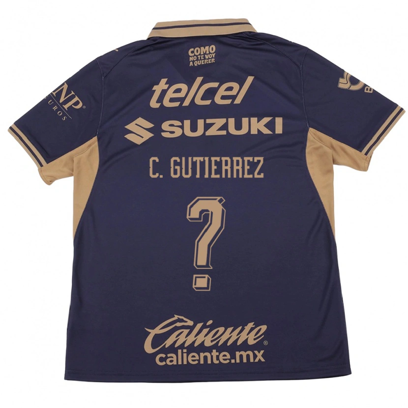 Danxen Heren Carlos Gutierrez #0 Paars Bruin Thuisshirt Thuistenue 2026/27 T-Shirt
