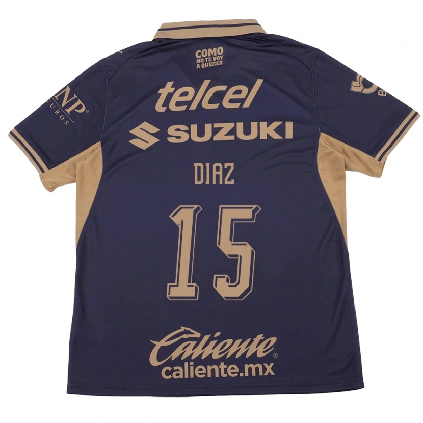 Danxen Heren Marylin Diaz #15 Paars Bruin Thuisshirt Thuistenue 2026/27 T-Shirt