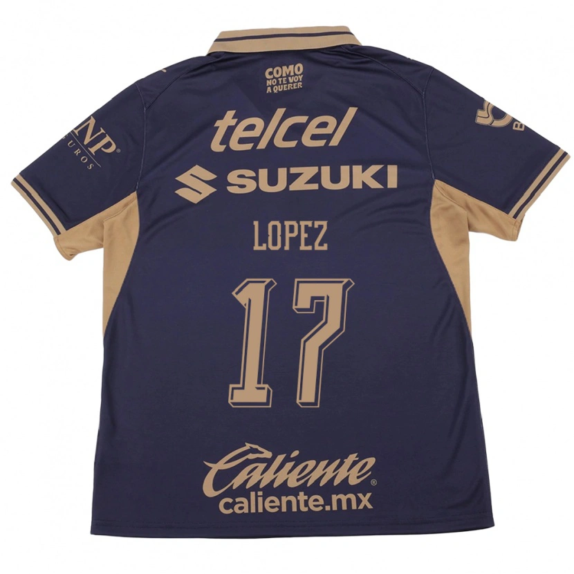 Danxen Heren Leonel Lopez #17 Paars Bruin Thuisshirt Thuistenue 2026/27 T-Shirt