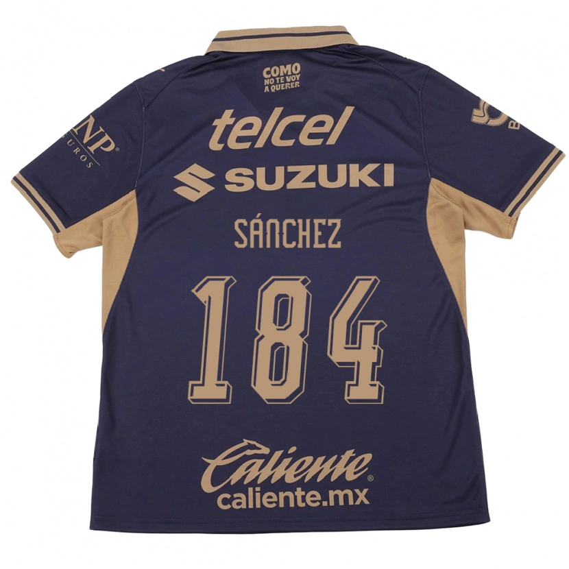 Danxen Heren Manuel Sánchez #184 Paars Bruin Thuisshirt Thuistenue 2026/27 T-Shirt