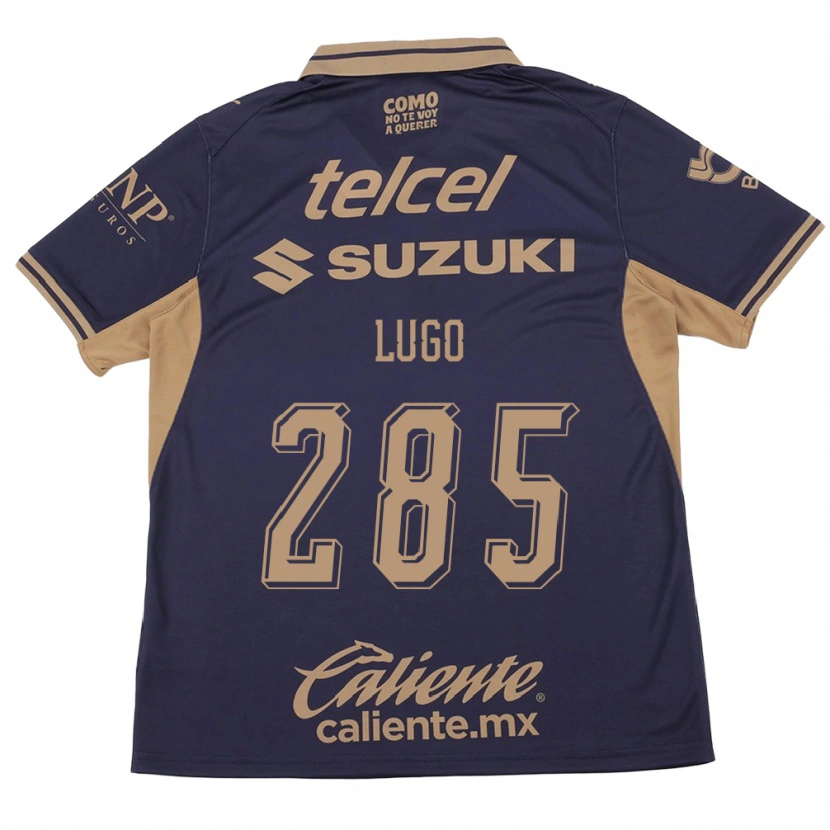 Danxen Heren Nicolás Lugo #285 Paars Bruin Thuisshirt Thuistenue 2026/27 T-Shirt
