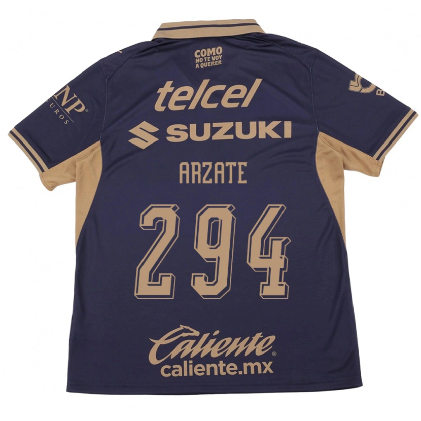 Danxen Heren Aarón Arzate #294 Paars Bruin Thuisshirt Thuistenue 2026/27 T-Shirt