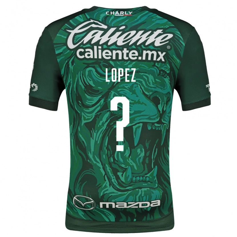 Danxen Heren Nicolas Lopez #0 Groen Zwart Thuisshirt Thuistenue 2026/27 T-Shirt