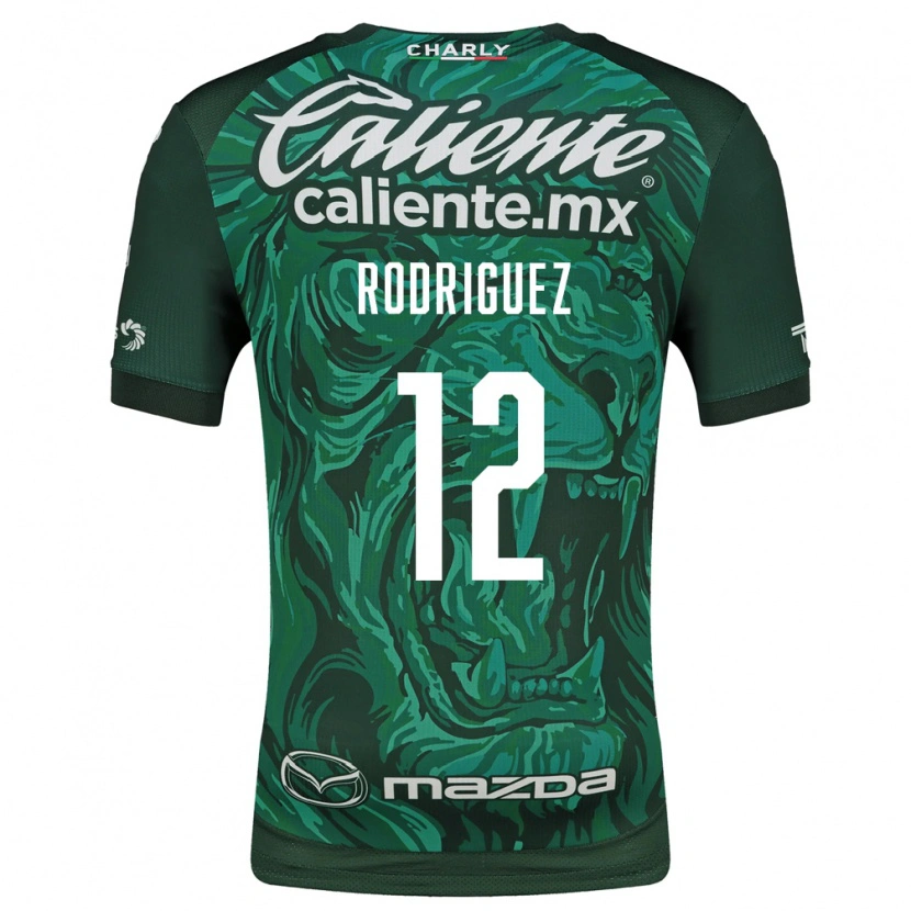 Danxen Heren Lixy Rodríguez #12 Groen Zwart Thuisshirt Thuistenue 2026/27 T-Shirt