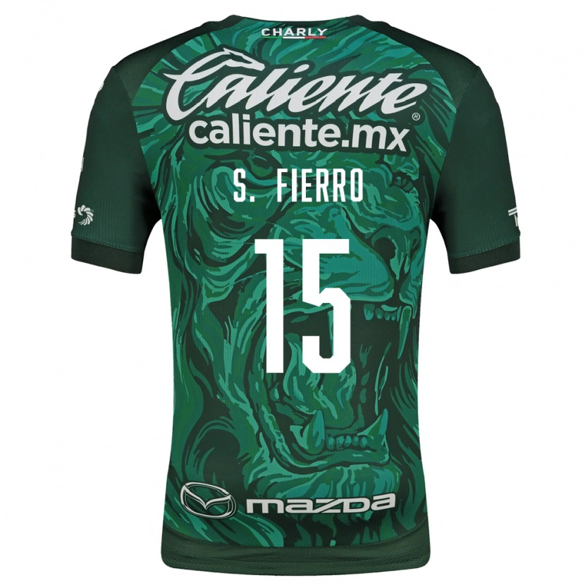 Danxen Heren Sebastián Fierro #15 Groen Zwart Thuisshirt Thuistenue 2026/27 T-Shirt