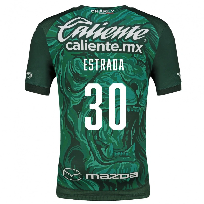 Danxen Heren Ángel Estrada #30 Groen Zwart Thuisshirt Thuistenue 2026/27 T-Shirt