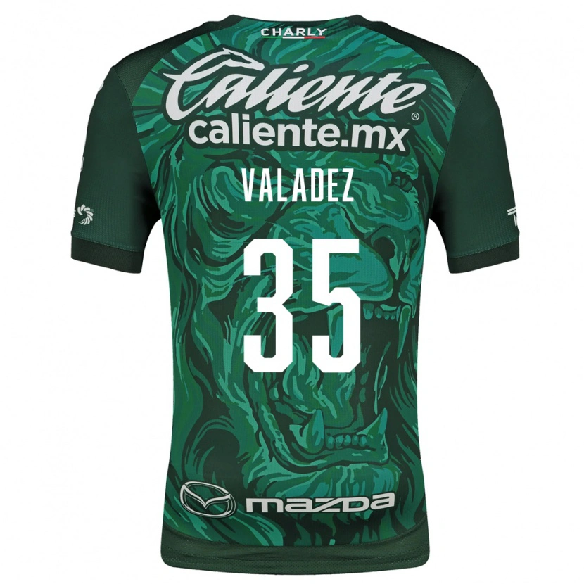 Danxen Heren Luis Valadez #35 Groen Zwart Thuisshirt Thuistenue 2026/27 T-Shirt