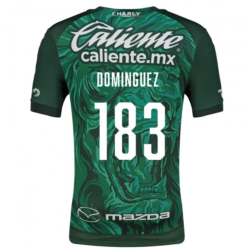 Danxen Heren Jesús Domínguez #183 Groen Zwart Thuisshirt Thuistenue 2026/27 T-Shirt