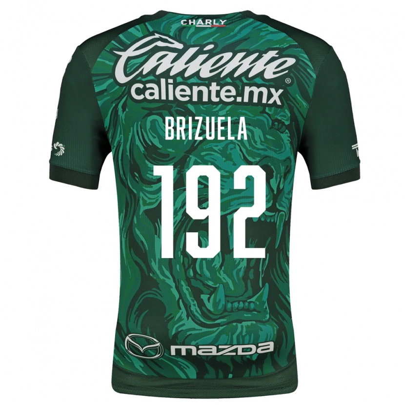 Danxen Heren Juan Brizuela #192 Groen Zwart Thuisshirt Thuistenue 2026/27 T-Shirt