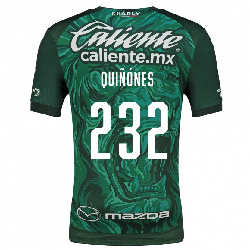 Danxen Heren Jorge Quiñónes #232 Groen Zwart Thuisshirt Thuistenue 2026/27 T-Shirt