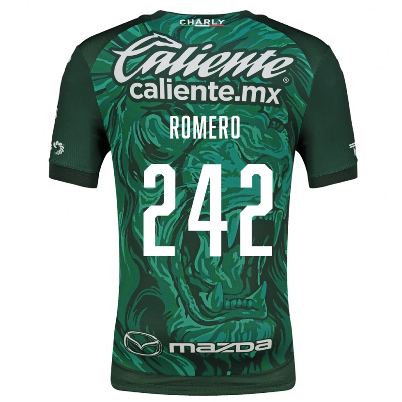 Danxen Heren Alan Romero #242 Groen Zwart Thuisshirt Thuistenue 2026/27 T-Shirt