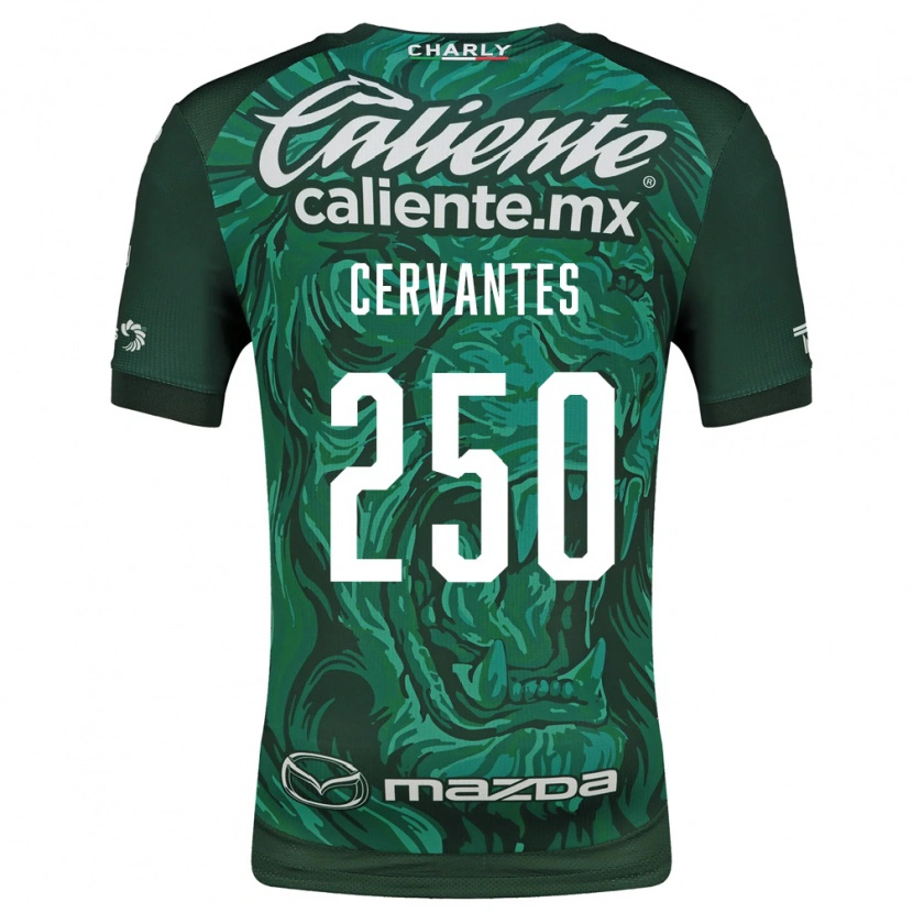 Danxen Heren Christian Cervantes #250 Groen Zwart Thuisshirt Thuistenue 2026/27 T-Shirt