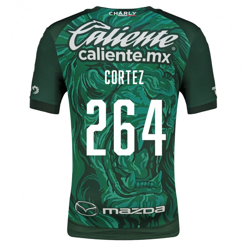 Danxen Heren Enrique Cortez #264 Groen Zwart Thuisshirt Thuistenue 2026/27 T-Shirt