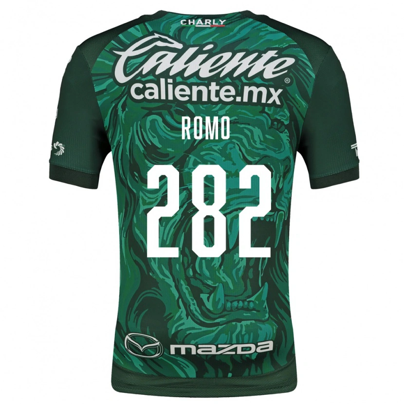Danxen Heren Mateo Romo #282 Groen Zwart Thuisshirt Thuistenue 2026/27 T-Shirt