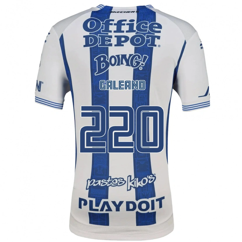 Danxen Heren Rony Galeano #220 Wit Marineblauw Thuisshirt Thuistenue 2026/27 T-Shirt