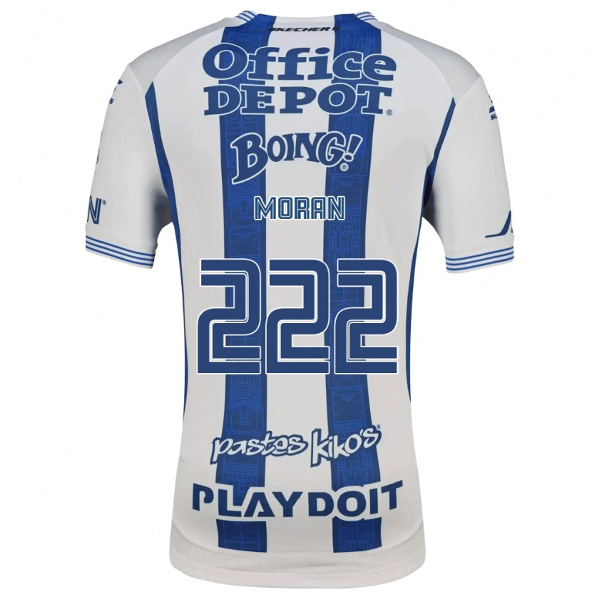 Danxen Heren Eber Moran #222 Wit Marineblauw Thuisshirt Thuistenue 2026/27 T-Shirt