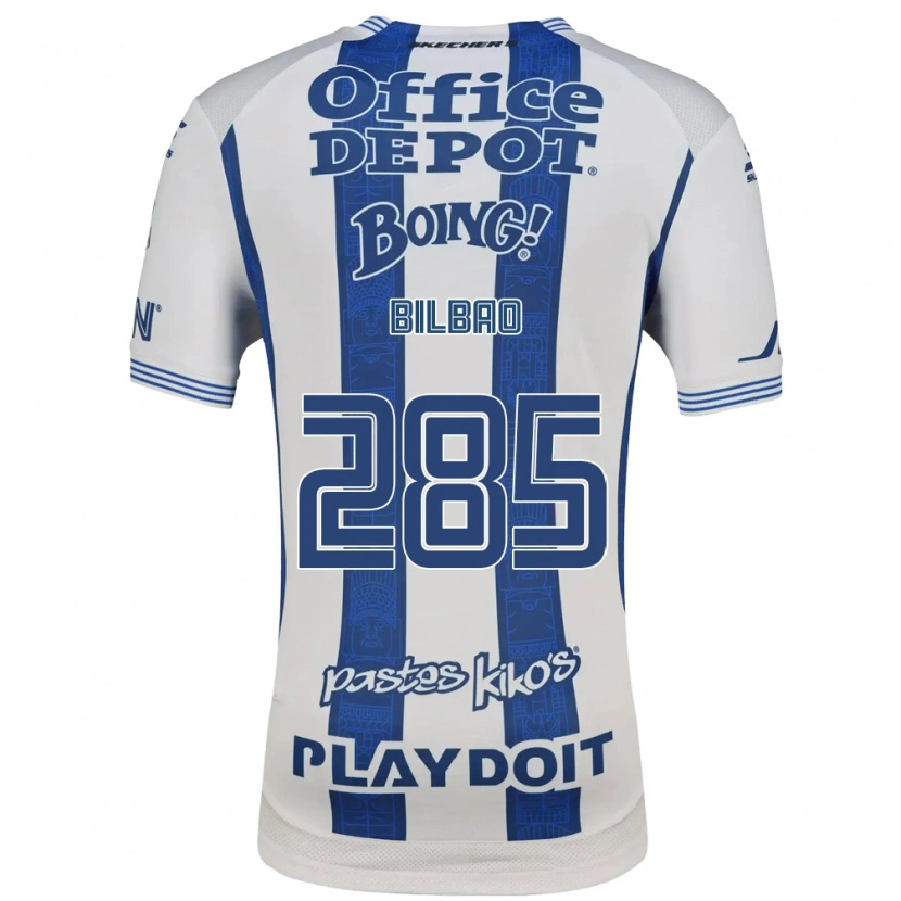 Danxen Heren Julián Bilbao #285 Wit Marineblauw Thuisshirt Thuistenue 2026/27 T-Shirt