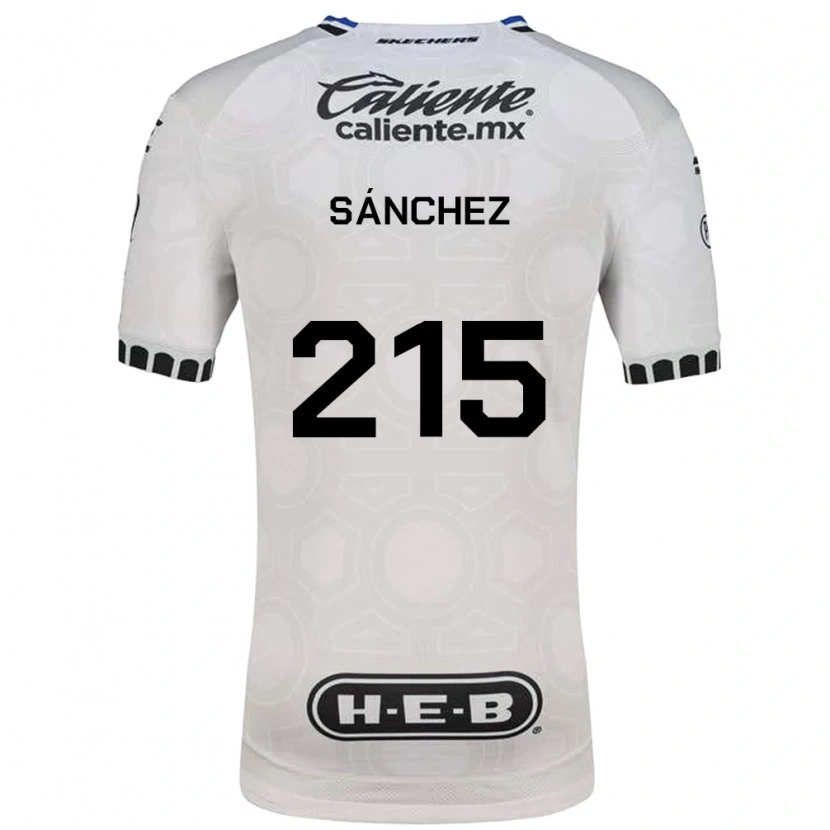 Danxen Heren José Sánchez #215 Wit Zwart Blauw Thuisshirt Thuistenue 2026/27 T-Shirt