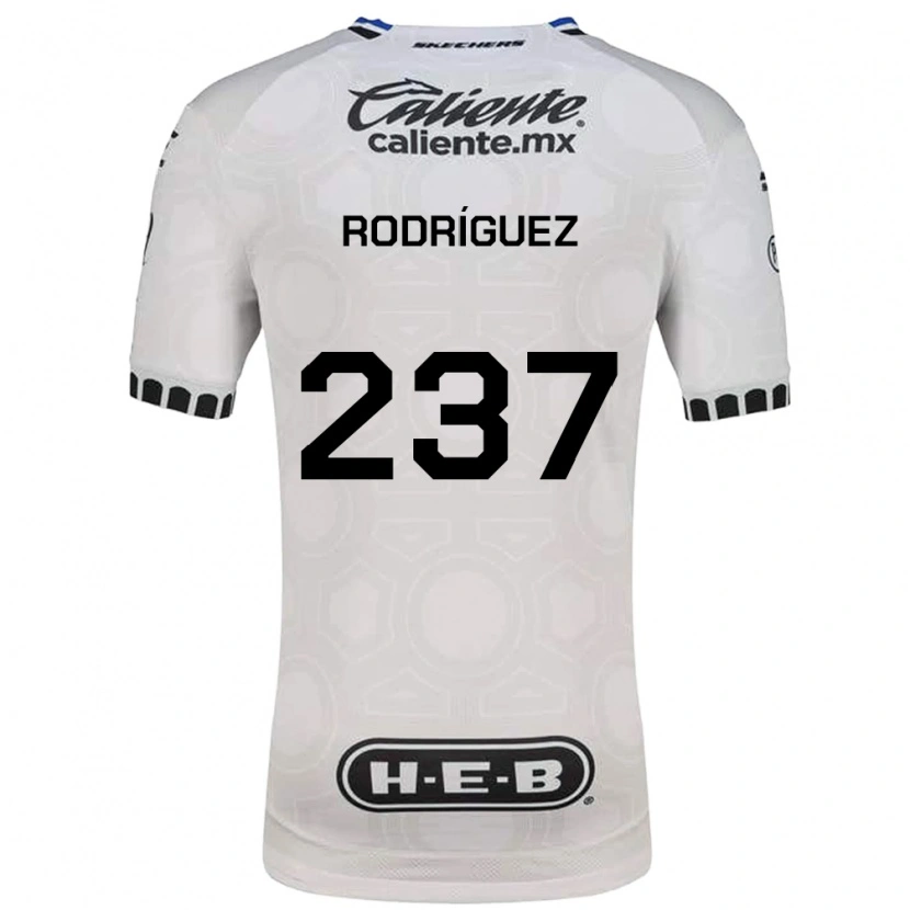 Danxen Heren Nicolás Rodríguez #237 Wit Zwart Blauw Thuisshirt Thuistenue 2026/27 T-Shirt