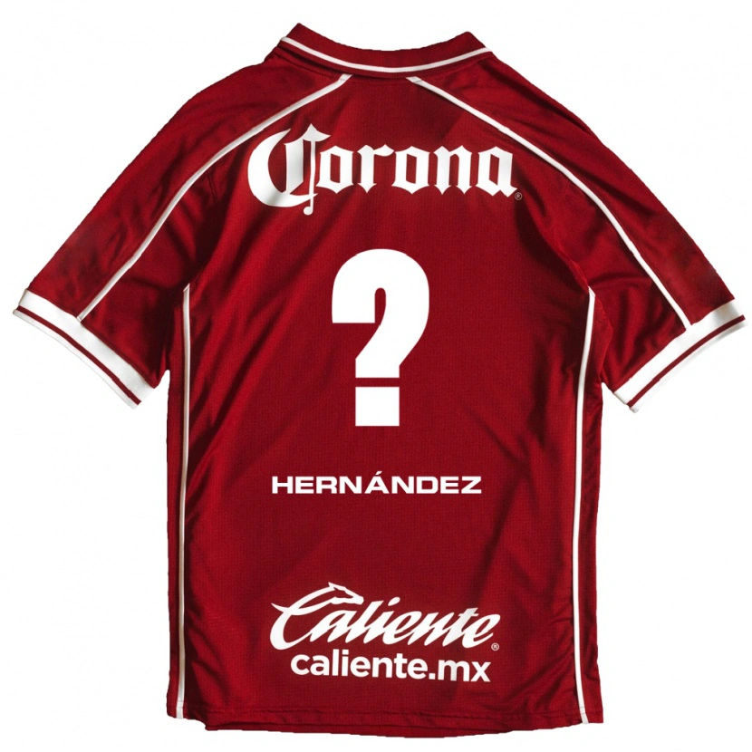 Danxen Heren Francisco Hernández #0 Wit Rood Thuisshirt Thuistenue 2026/27 T-Shirt