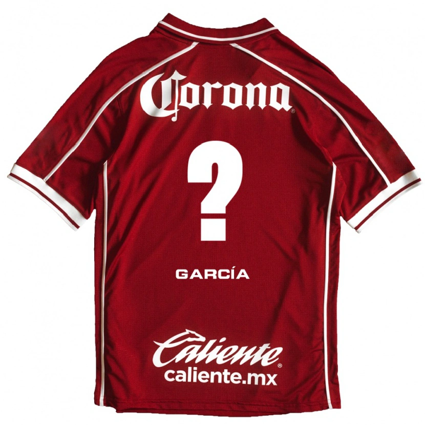 Danxen Heren Carlos García #0 Wit Rood Thuisshirt Thuistenue 2026/27 T-Shirt