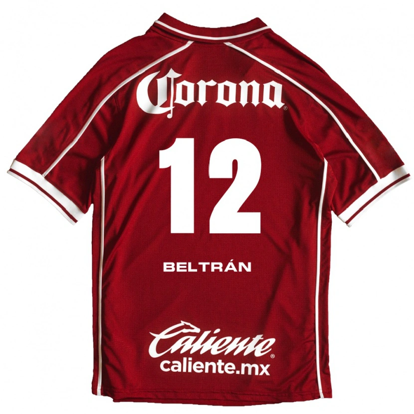 Danxen Heren Ronaldo Beltrán #12 Wit Rood Thuisshirt Thuistenue 2026/27 T-Shirt