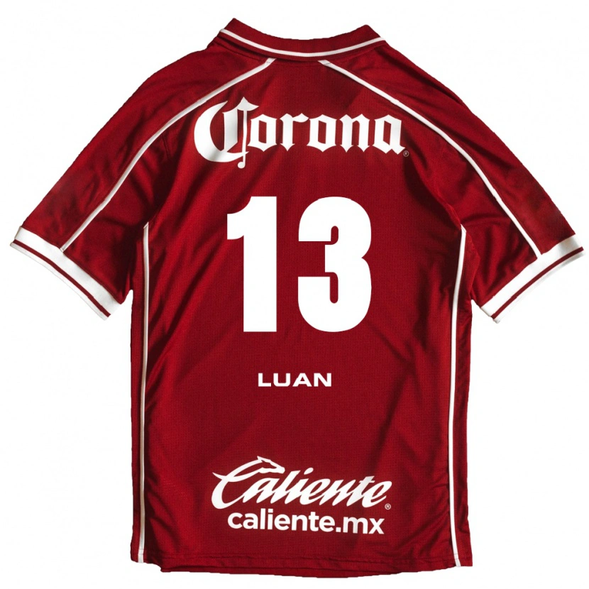 Danxen Heren Luan Garcia Teixeira #13 Wit Rood Thuisshirt Thuistenue 2026/27 T-Shirt
