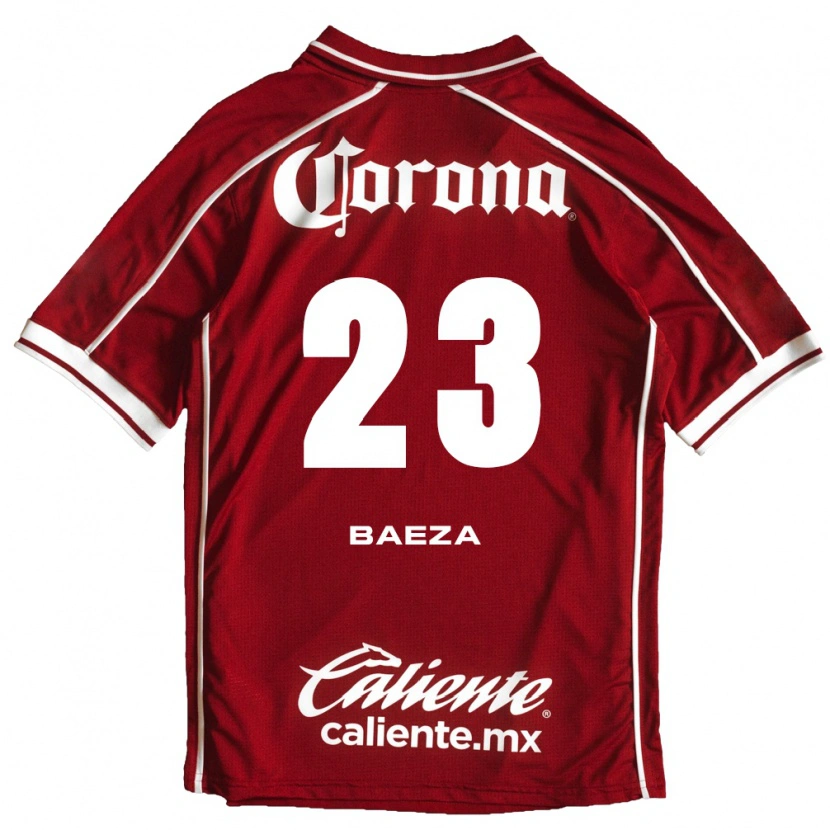 Danxen Heren Claudio Baeza #23 Wit Rood Thuisshirt Thuistenue 2026/27 T-Shirt