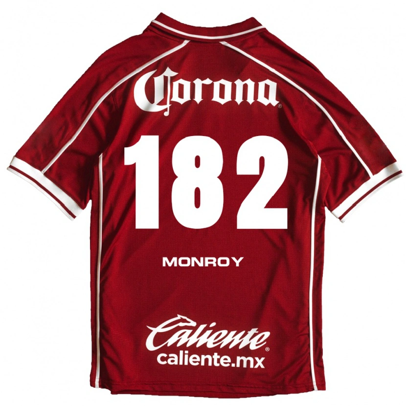 Danxen Heren Brayan Monroy #182 Wit Rood Thuisshirt Thuistenue 2026/27 T-Shirt