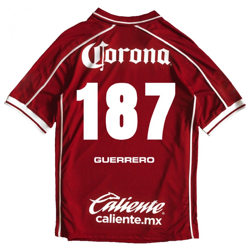 Danxen Heren Dominic Guerrero #187 Wit Rood Thuisshirt Thuistenue 2026/27 T-Shirt