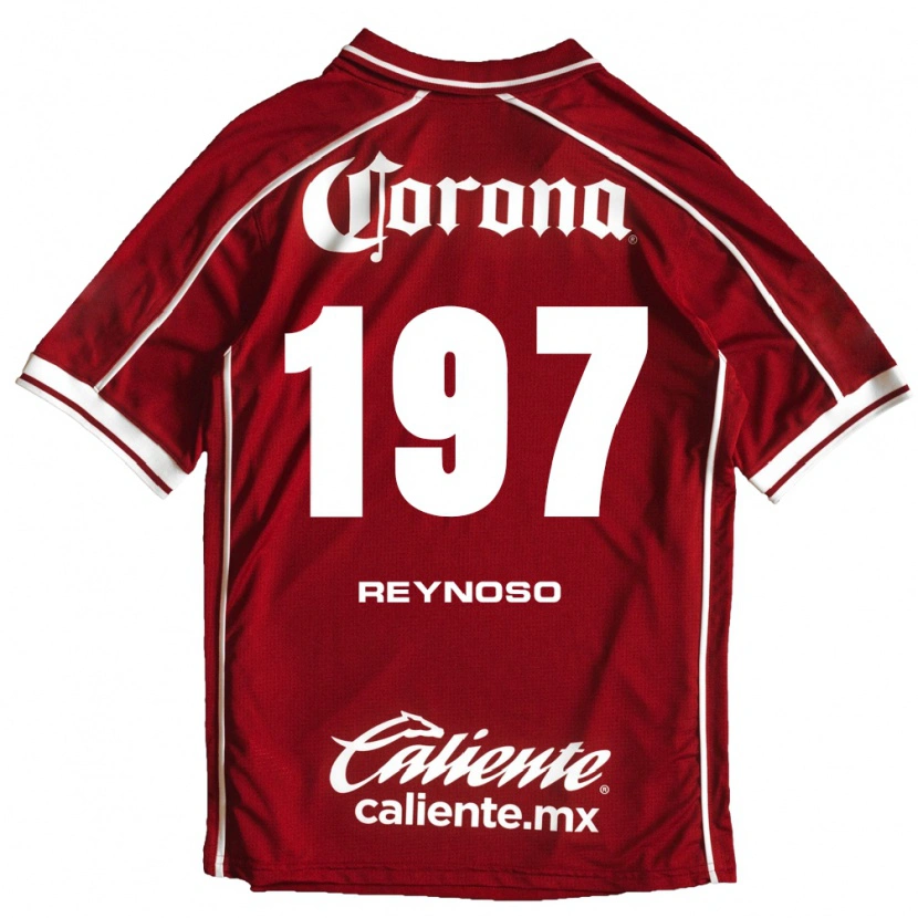 Danxen Heren Daniel Reynoso #197 Wit Rood Thuisshirt Thuistenue 2026/27 T-Shirt