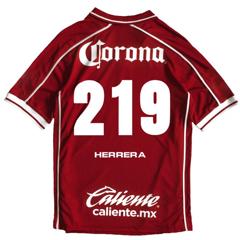 Danxen Heren Emilio Herrera #219 Wit Rood Thuisshirt Thuistenue 2026/27 T-Shirt