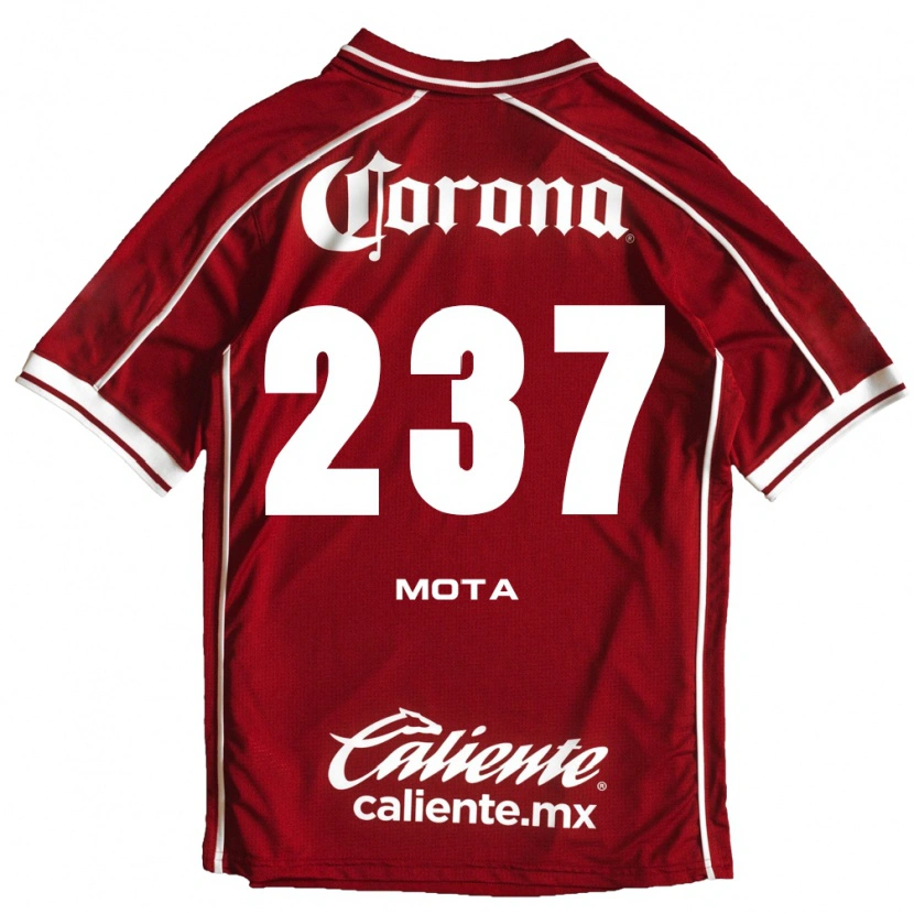 Danxen Heren Diego Mota #237 Wit Rood Thuisshirt Thuistenue 2026/27 T-Shirt