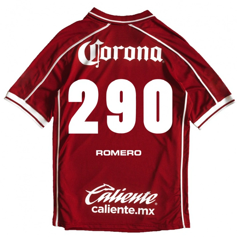 Danxen Heren Marvin Romero #290 Wit Rood Thuisshirt Thuistenue 2026/27 T-Shirt