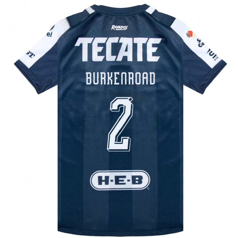Danxen Heren Christina Burkenroad #2 Inktblauw Wit Rood Thuisshirt Thuistenue 2026/27 T-Shirt