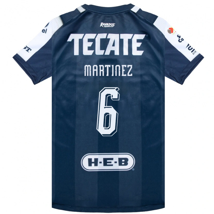 Danxen Heren Alejandra Martinez #6 Inktblauw Wit Rood Thuisshirt Thuistenue 2026/27 T-Shirt